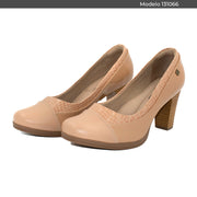 ZAPATILLA PICCADILLY MULTITEXTURAS BEIGE