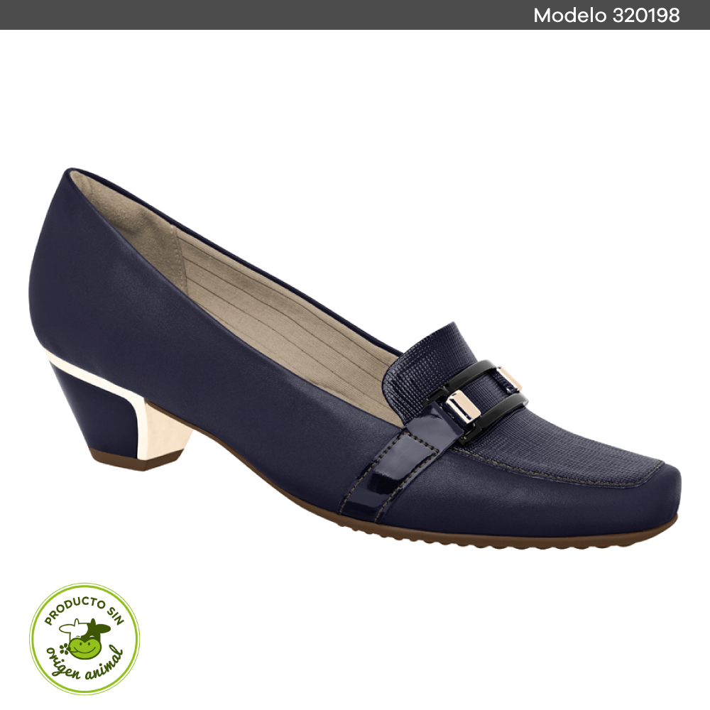 Sapato piccadilly online salto medio