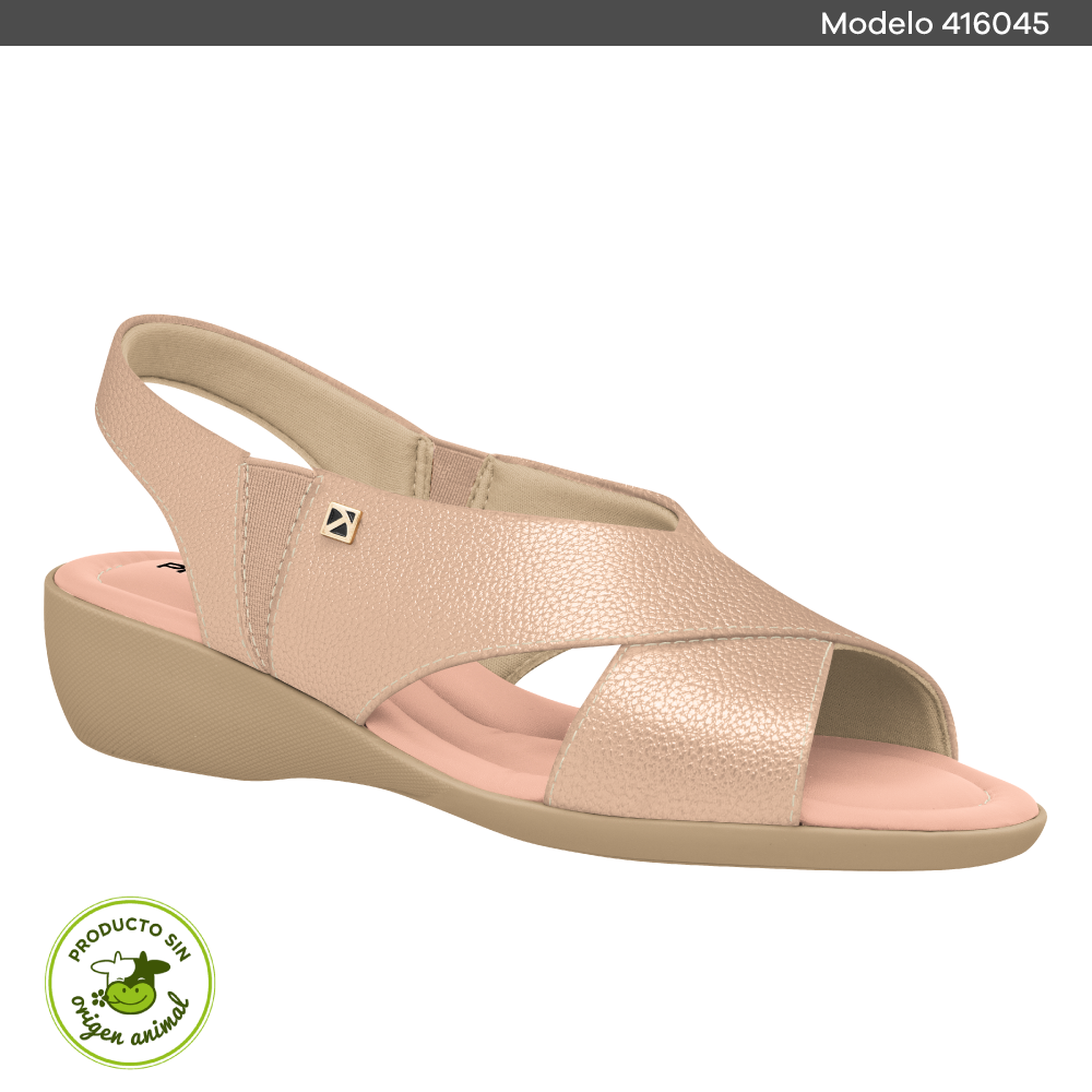 Sandalia anabela da hot sale piccadilly